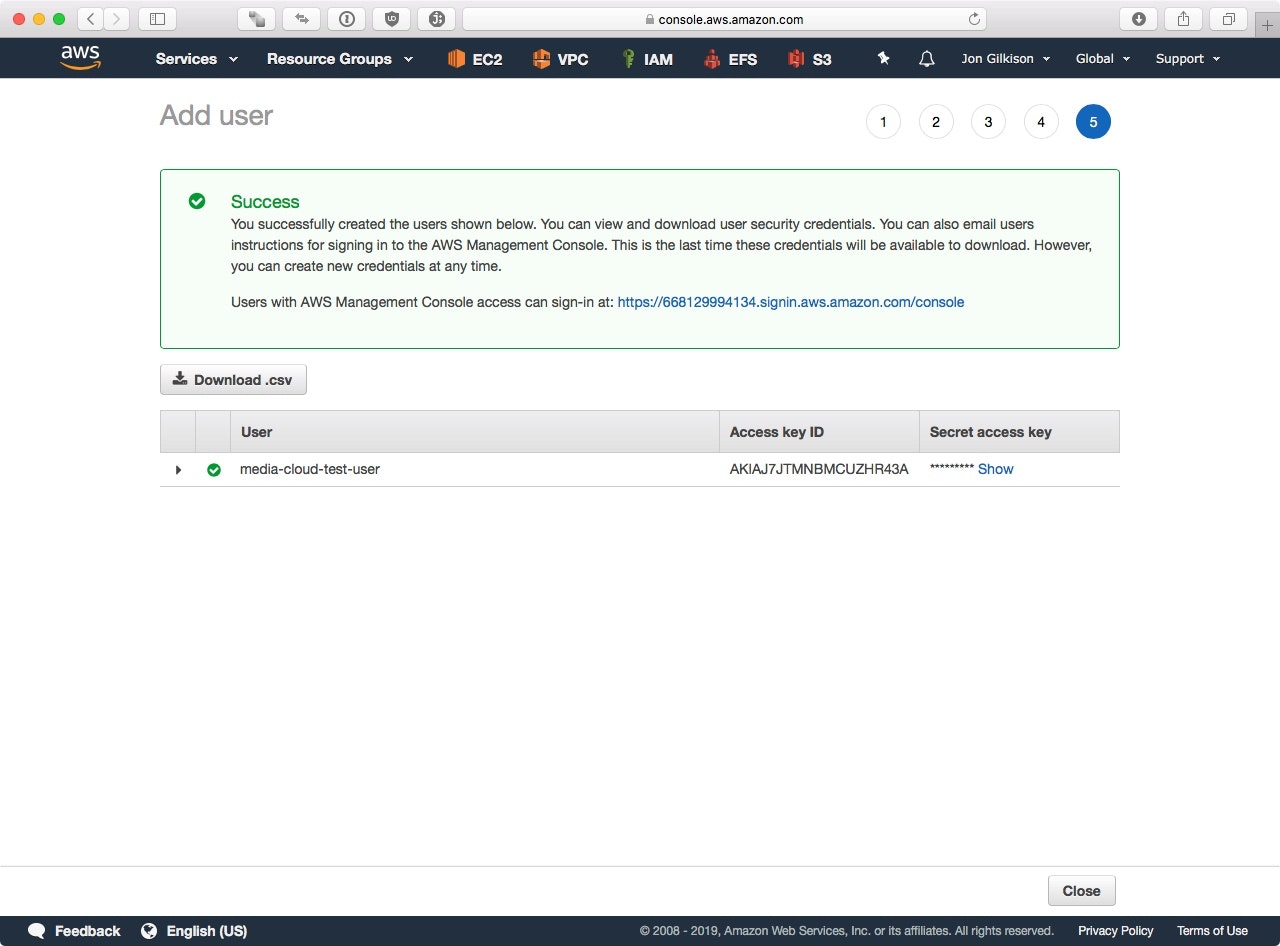 Step 3.3 – Download Credentials