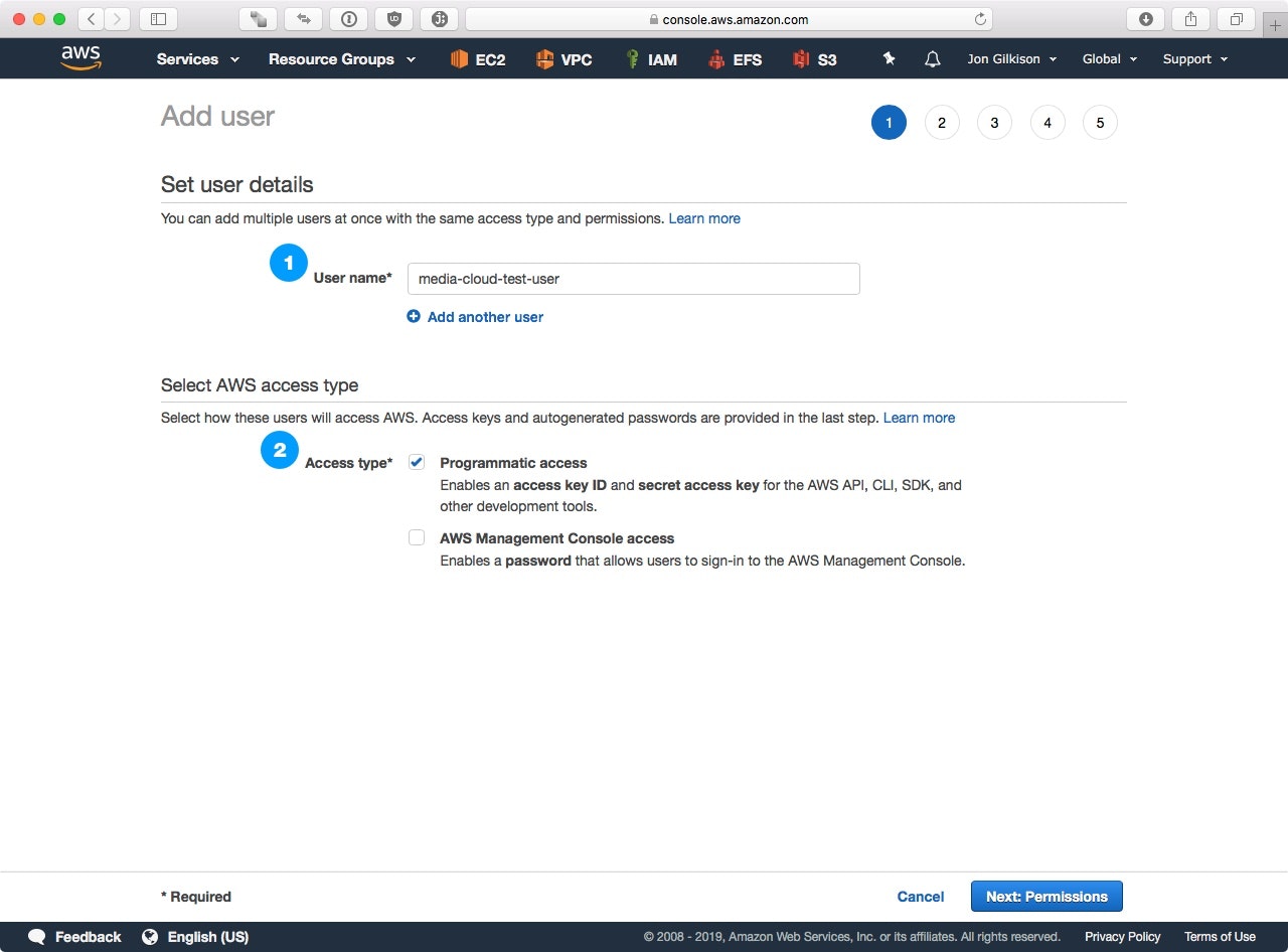 Step 3.1 – User Properties